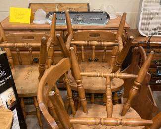 dining chairs and dresser