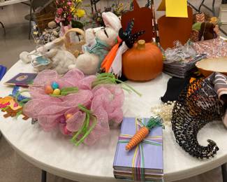 Easter and fall seasonal items