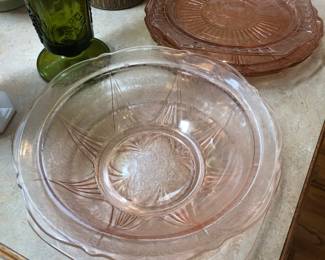 pink glass