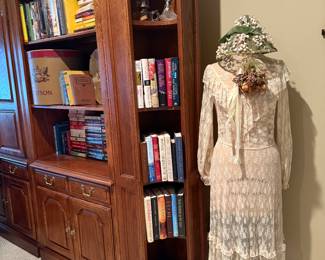 Dress Form with Antique Dress