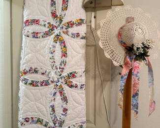 Quilt, Hat Stand