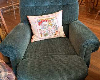 Green Recliner (Available now!)