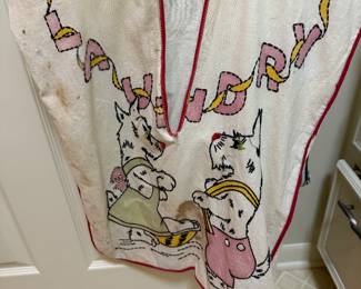 Laundry vintage linen