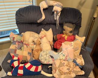 Quilted Cat Pillows