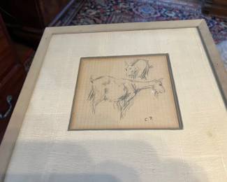 Camille Pissarro sketch (1830-1903)