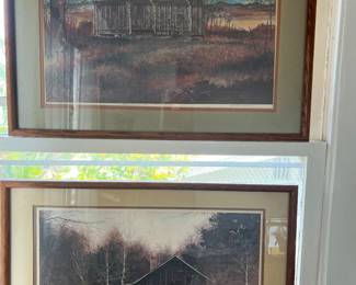 Lithographs by artist Keith Slulder