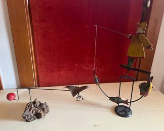 Vintage Balancing Sculptures