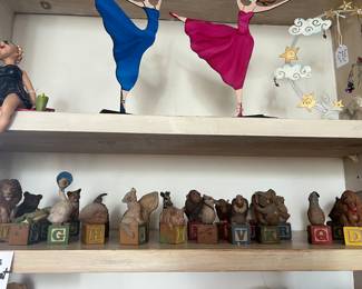 above is Claudia Buell metal art....Rossi Silverstri