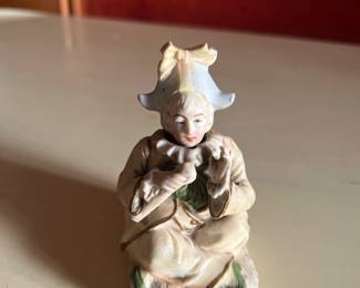 Antique French Nodder Bisque figurine