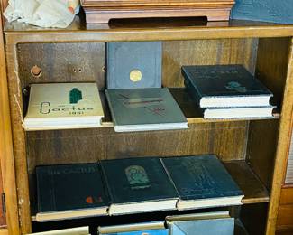 vintage UT Cactus ex libres year books
