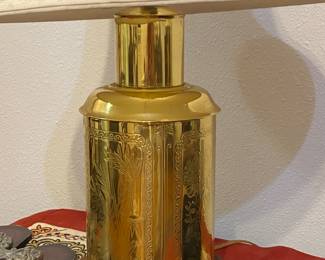 pair of these brass lamps