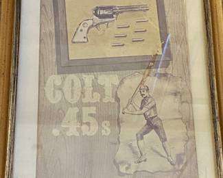 old brochure Colt 45