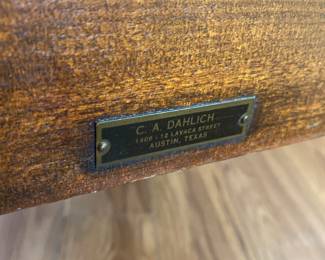 metal plate ATX antique chair