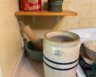Kitchen. Left of the stove.