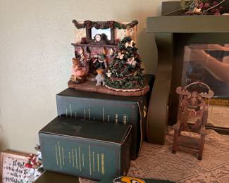 Living room fire place