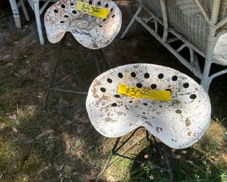 Metal Tractor Seat Stools