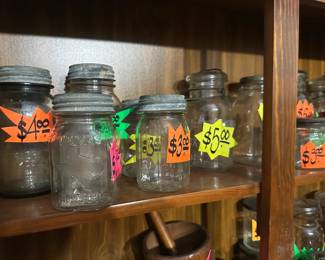 Jars with Tops