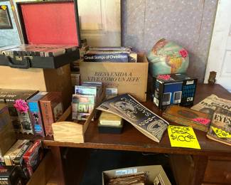 CDs - DVDs - Cassettes - World Globe