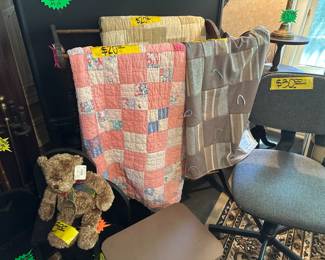 Quilts - Bears - Office Chair