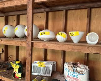 Glass Light Globes - Hardware