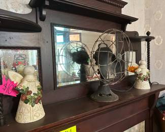 Vintage Fan that works Great - Angel decor