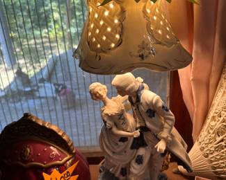 1920's Lamp - Glass Decor