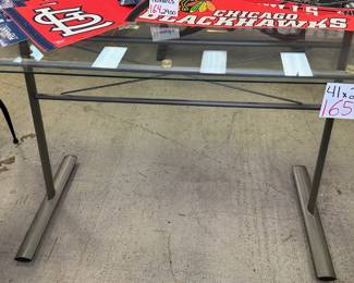Glass Desk
