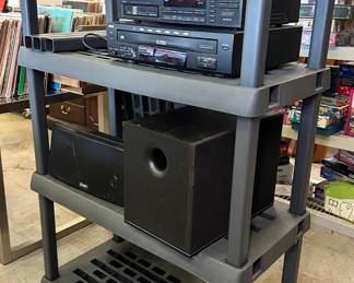 Plastic Shelving Unit