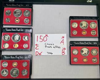 Proof Set Coins
