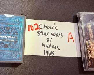 Star Wars Playing Cards or Wallace