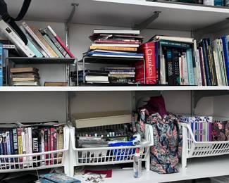 DVDs, CDs and books