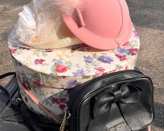 Designer hats & purses 
