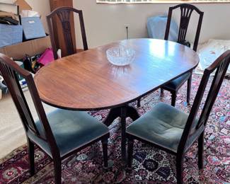 Dining set - four chairs & table