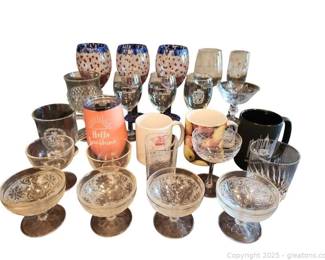 Miscellaneous Glassware and Mugs