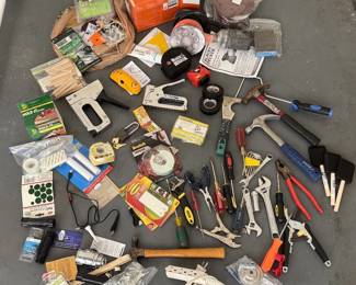 Large Lot of Garage Miscellany