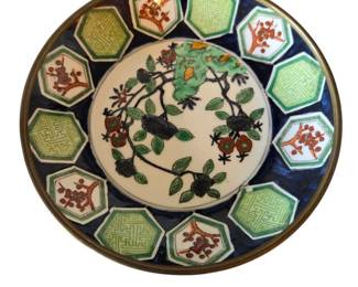 Beautiful MHandCo Hand Painted Bowl
