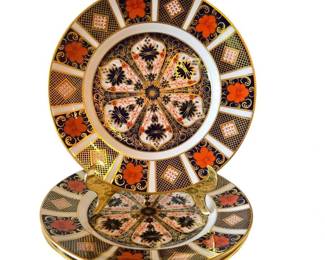 4 Beautiful Royal Crown Derby Plates