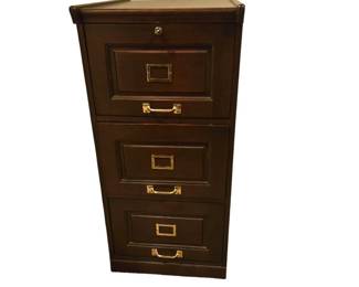 Nice Legal 3 Drawer Wooden File Cabinet