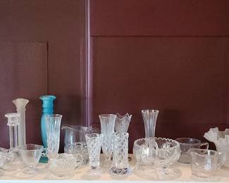 Large Glassware Lot