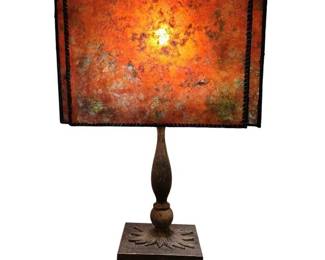 Accent Lamp with Rectangle Shade