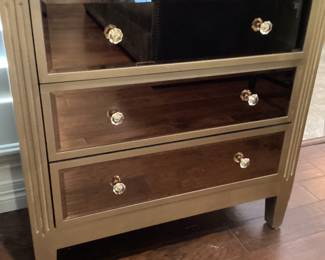 Copper Color Mirror Chest