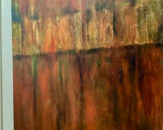 Abstract Painting on Canvas