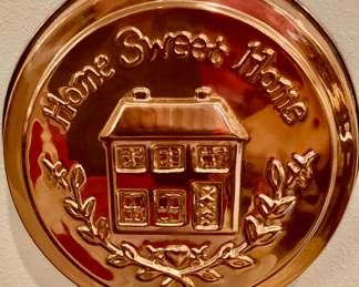 Vintage Copper Mold Home Sweet Home