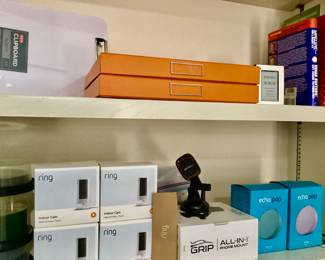 Ring Indoor Cameras, Grip All in 1 Phone Mounts & Alexa Echo Pops