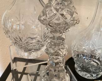 Cut Crystal Salt or Pepper Shaker