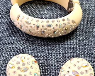 WEISS JEWELRY EARRINGS BRACELET