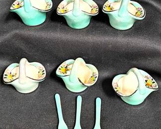 NORITAKE SALT CELLARS