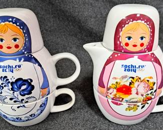 2014 SOCHI TEA POTS OLYMPICS