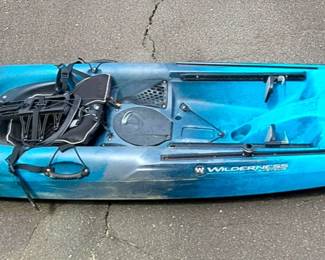 NICE 147" L BLUE KAYAK TARPON WILDERNESS LOOK UP $