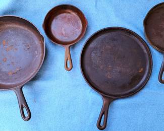 CAST IRON PANS